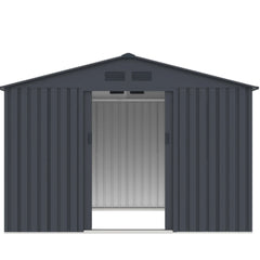 Steel Garden Shed - 6"5' x 9"1'