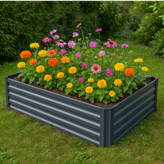Log Storage & Raised Bed