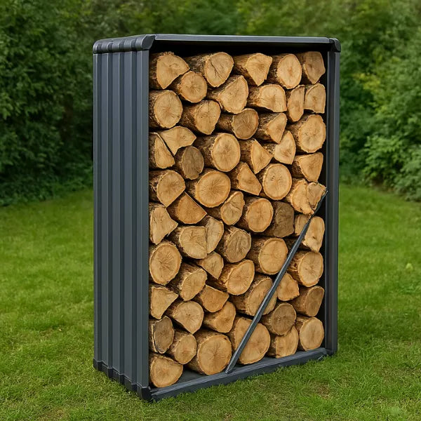 Log Storage & Raised Bed