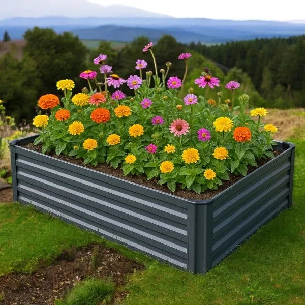 Log Storage & Raised Bed