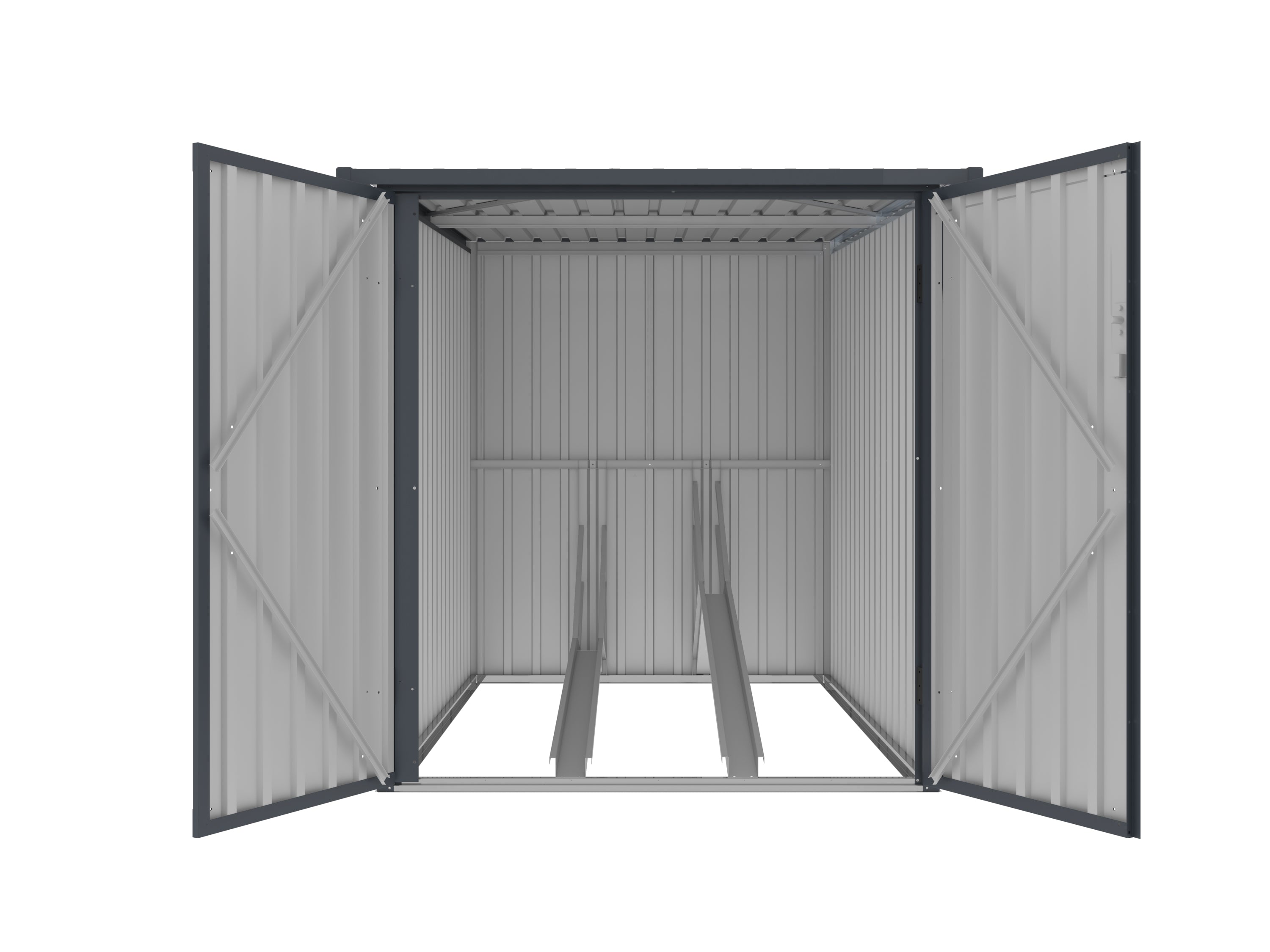 2 Bike Storage Shed