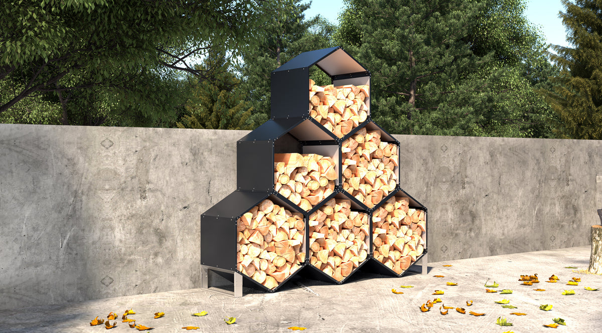 Wood Storage Rack
