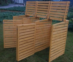 Wheelie Bin Storage - 3 Bay