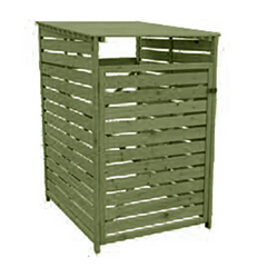 Wheelie Bin Storage – 1 Bay