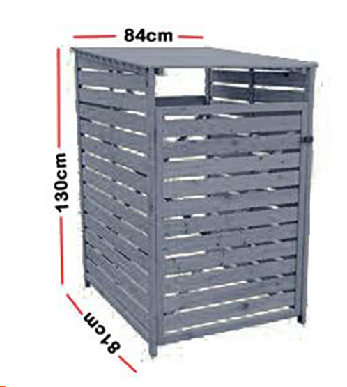 Wheelie Bin Storage – 1 Bay