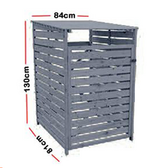 Wheelie Bin Storage – 1 Bay