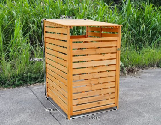 Wheelie Bin Storage – 1 Bay